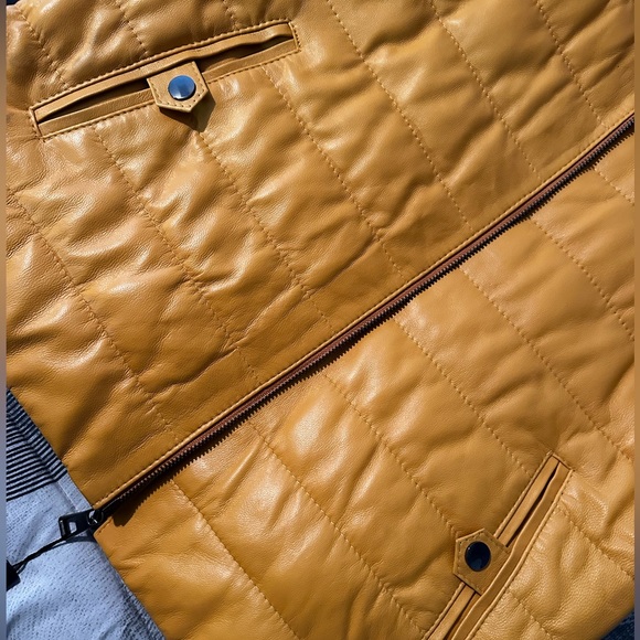 Giorgio Di Mare Genuine Leather Coat - Picture 3 of 4